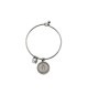 bracciale in acciaio a manetta con farfalla mod. brd00086 [770ce848]