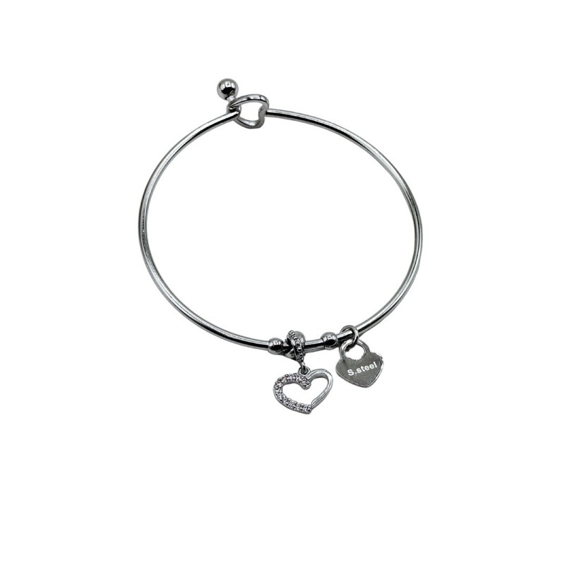Bracciale Rigido in Acciaio Mod.BRD00154A [d87d9058]