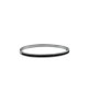 bracciale a manetta in acciaio con zirconi neri mod. brd00157 [044dbbe4]