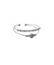 bracciale doppio filo rigido in acciaio mod. brdr00162 [d90a4576]