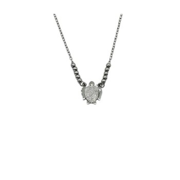 collana in acciaio con elementi mod. pdd00259 [17212e46]