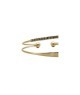 bracciale in acciaio doppio filo rigido mod. brd00543g [2486c7f5]