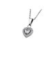 collana in acciaio con cuore e zirconi mod. pdd00261 [c99657fa]