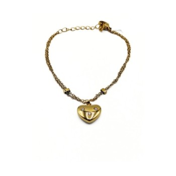 BR. ACC. CON CUORE E ZIRC. MOD.BRD00528 [e804837e]