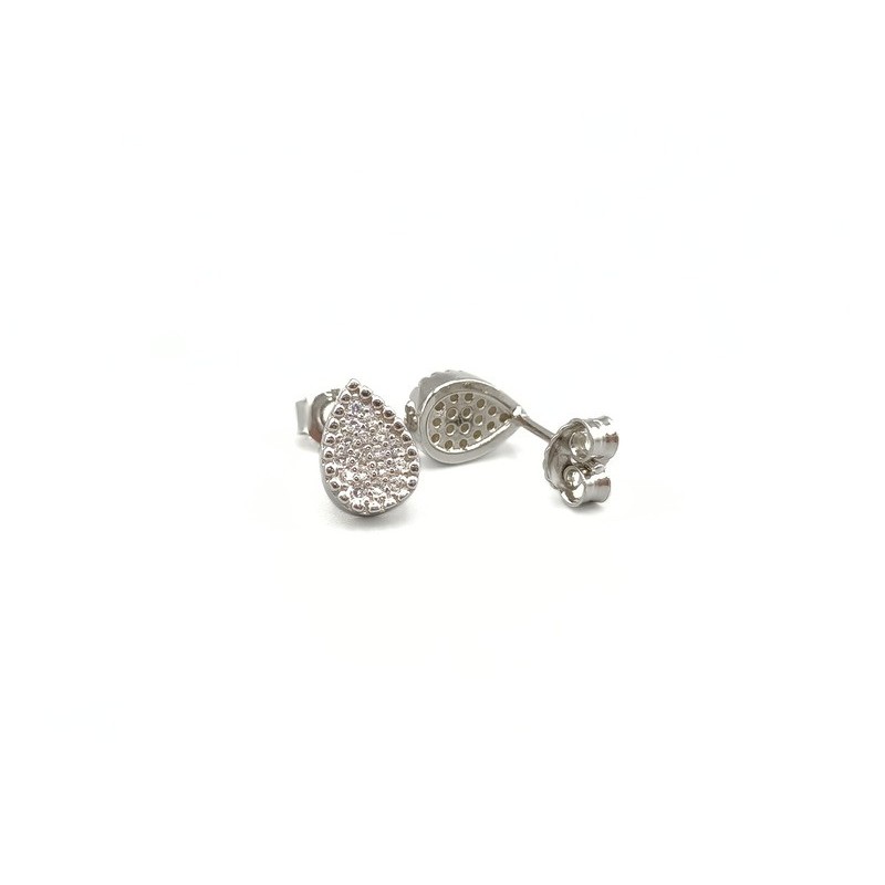 Orecchini ovale in argento art. itaargor048d [eb345f0e]