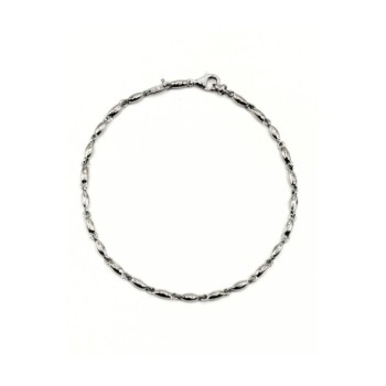 bracciale in argento uomo maglia sottile mod. tghbr83 [46f8339d]