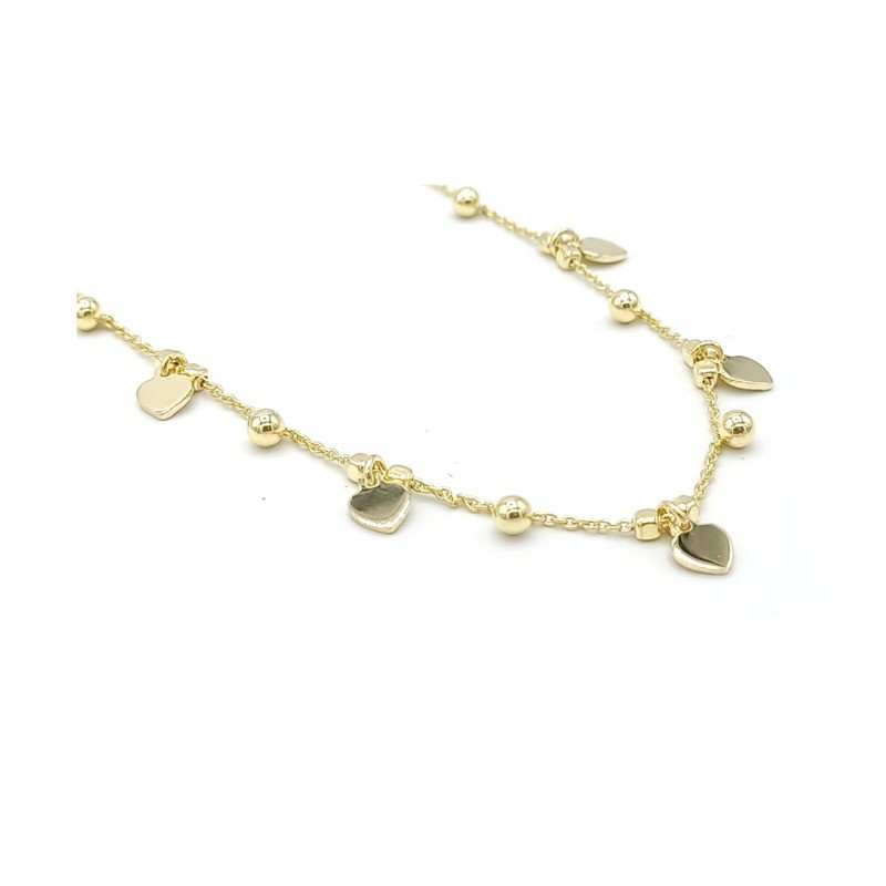 Collana con cuori in argento Mod. SSCL15B [dd1a5653]