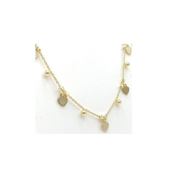 Collana con cuori in argento Mod. SSCL15B [d7bad86f]