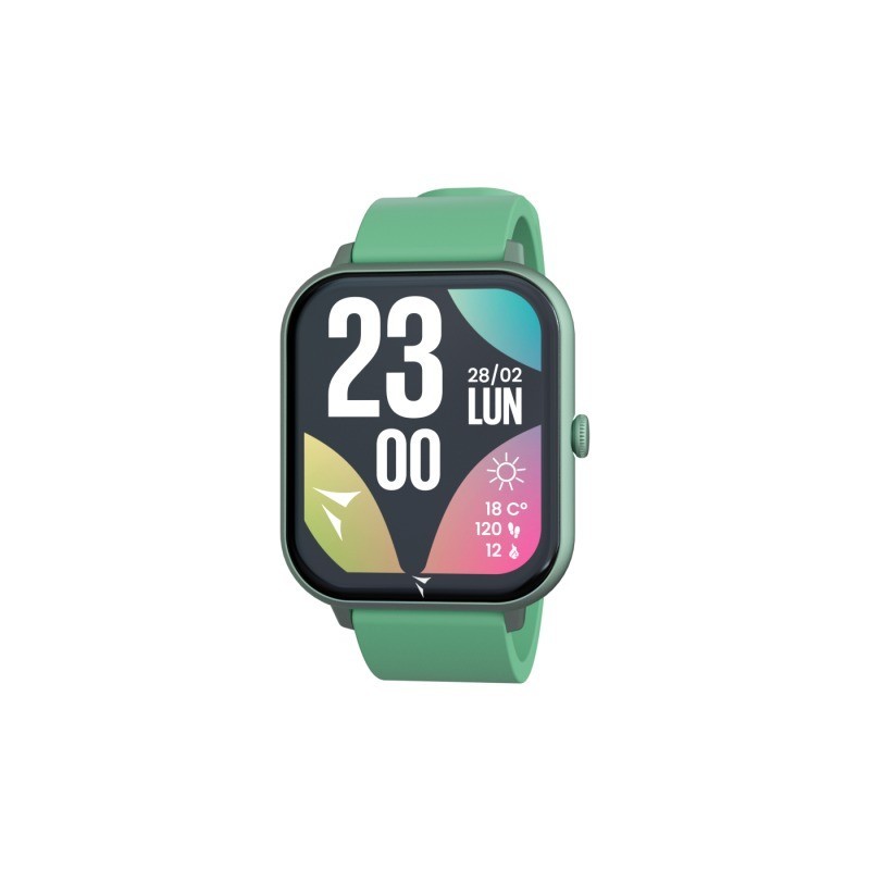 TECHMADE SMARTWATCH GREEN + BAG MOD. TM-GLOW-GR [4d6fe9b1]