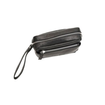 POCHETTE IN PELLE  COGNAC/TESTA DI MORO PIERRE CARDIN MOD.28001 YS12 [feb51394]