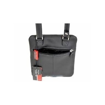 TRACOLLA UOMO REGOLABILE IN VERA PELLE PIERRE CARDIN .MOD 60801 ALEX01 [7aac8da1]