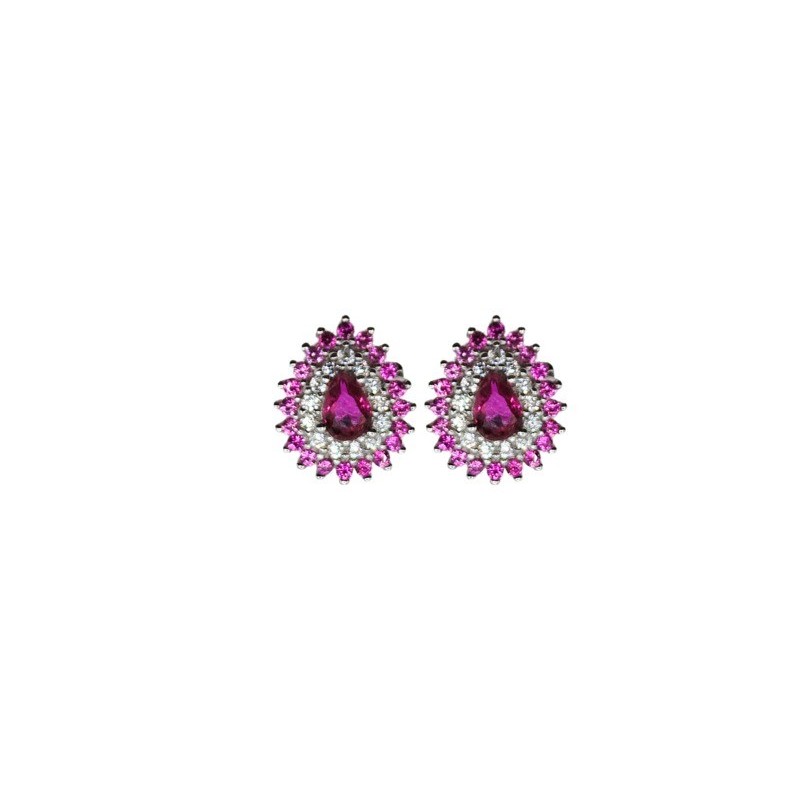 OR. GOCCIA IN ARG. CON ZIRC. COLORATI MOD. E2841 [9e017181]