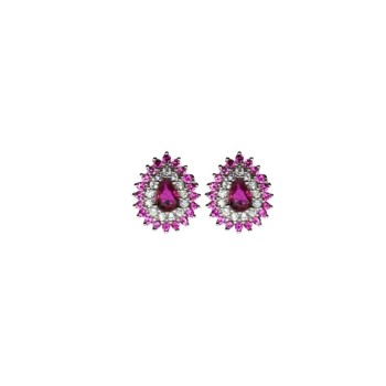 OR. GOCCIA IN ARG. CON ZIRC. COLORATI MOD. E2841 [291cb085]