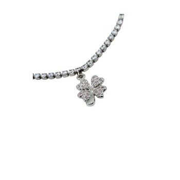 bracciale tennis in acciaio mod. brd00510 [177600e7]