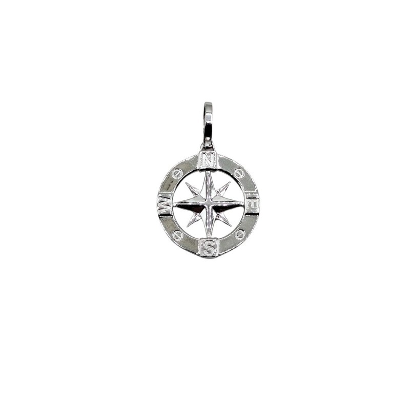 pendente uomo rosa dei venti in argento mod. tghpd1093 [fb942d8c]