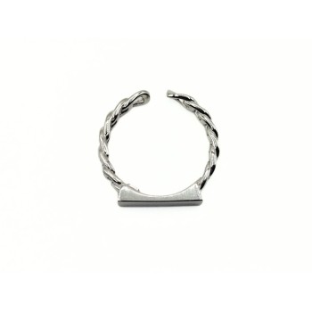 AN.INTRECCIO PIASTRA CENTRALE IN ARG. MOD. 65206 [10aeea30]