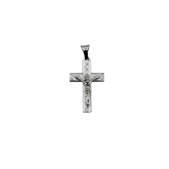 pendente uomo croce in argento mod. tghpd911 [6d513818]