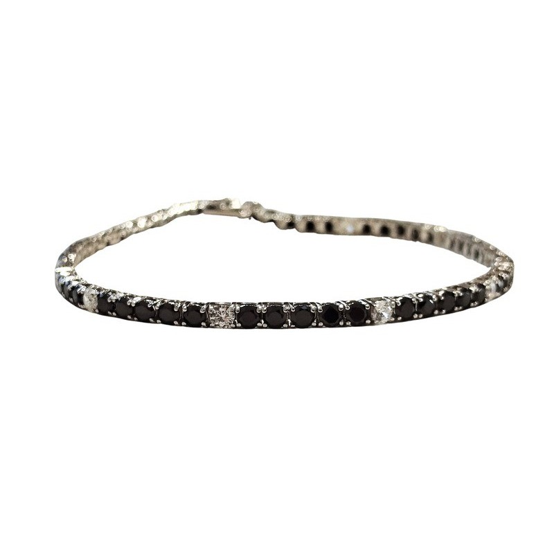 bracciale tennis in argento con zirconi mod. tghbrten3mm21c [c89f0b79]