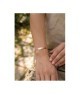bracciale in argento dorato con piastrina e coccinella mod. itaargbr957 [b3584eb2]