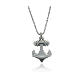 collana in acciaio con ancora mod. itapend2381 [fcdcd779]