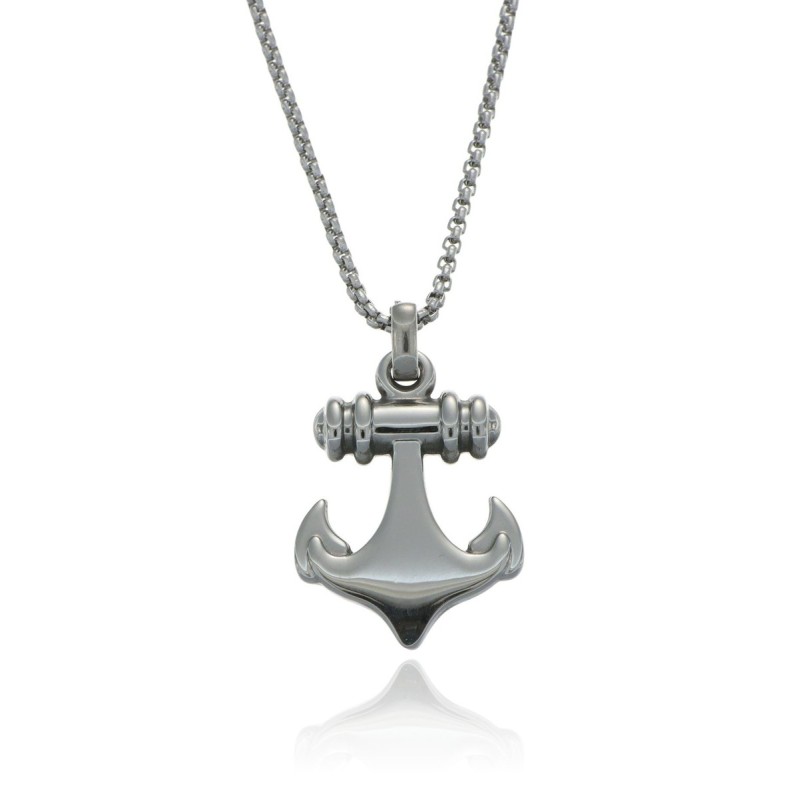 collana in acciaio con ancora mod. itapend2381 [fcdcd779]