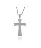 collana in acciaio con croce e zirconi mod. itapend2416 [49b27aa5]