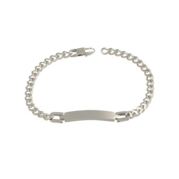 bracciale in acciaio maglia a catena mod.itabr3154 [54b4ec3a]