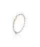 bracciale in acciaio con elemento rosa mod. itabr4213 [5749b5e4]