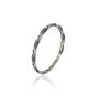 bracciale in acciaio e ceramica acciaio/nero mod. itabr6624 [7557b2b1]