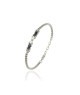 bracciale in acciaio maglia corda e zirconi neri mod. itabr7058 [5a66a760]