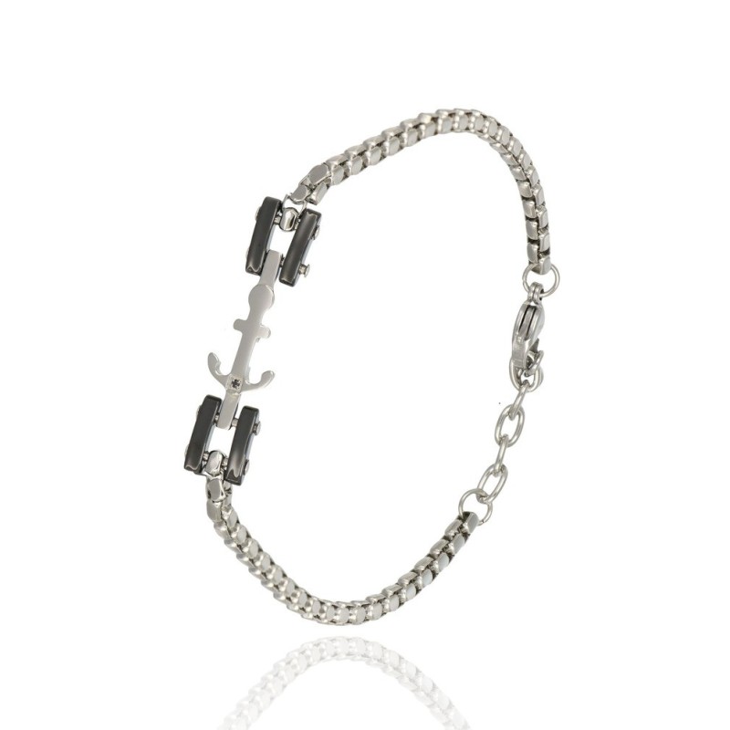 bracciale in acciaio con ancora mod. itabr7188 [ca7b7b8c]