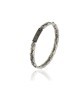 bracciale in acciaio con piastra nera mod. itabr2346 [020cd565]