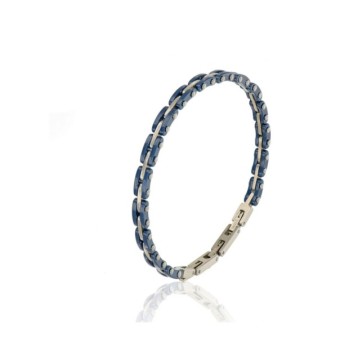 bracciale in acciaio e ceramica mod. itabr6976 [d1de7ccf]