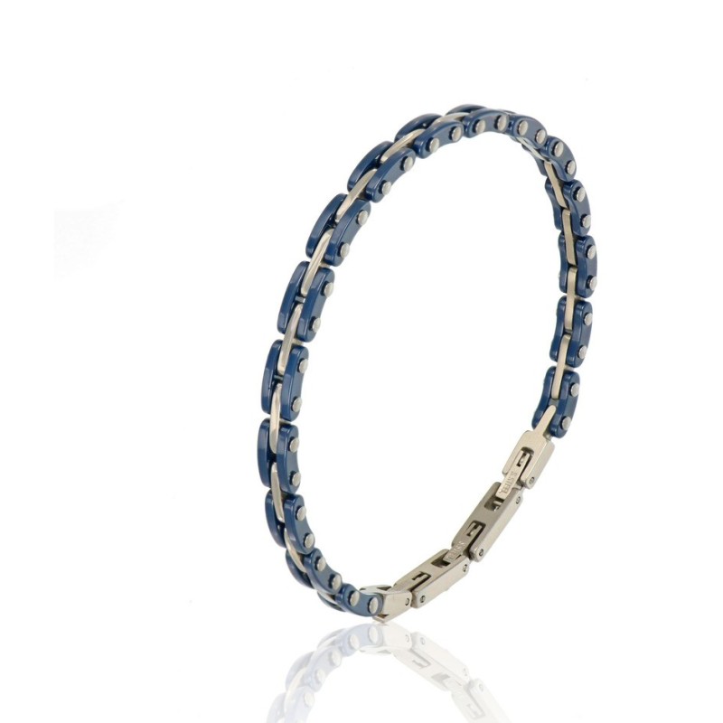 bracciale in acciaio e ceramica mod. itabr6976 [d1de7ccf]