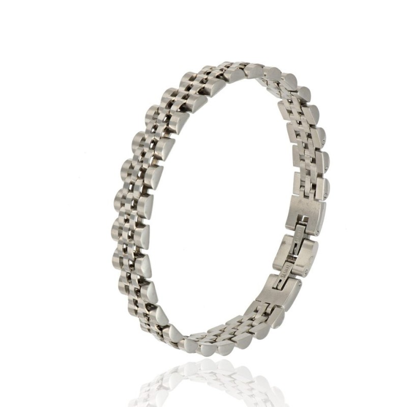 bracciale in acciaio maglia larga mod. itabr2527 [4e291ad1]