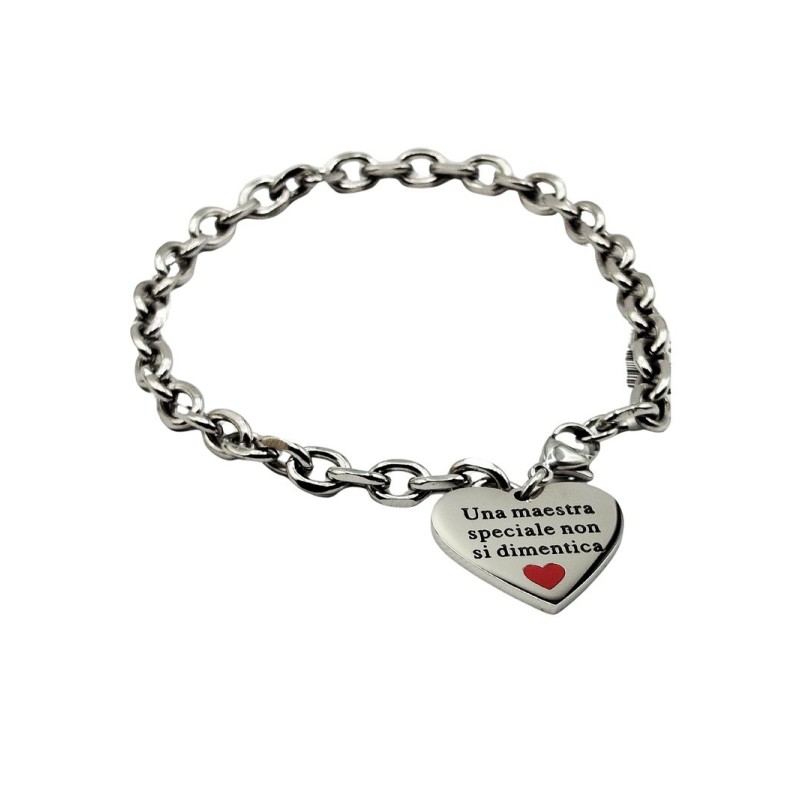 bracciale in acciaio maestra mod. acbr2383 [3a6f2c96]