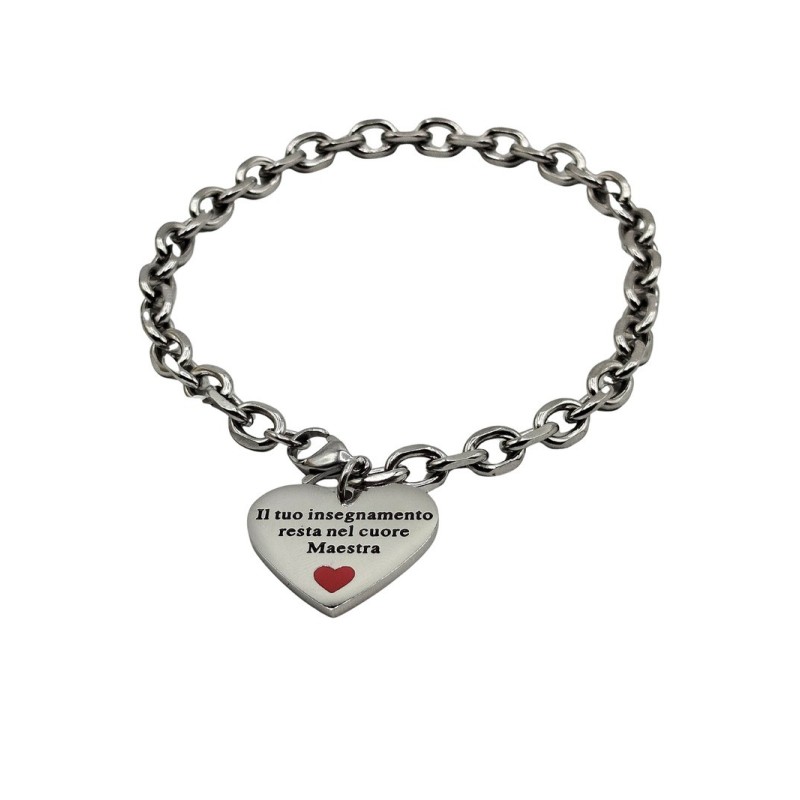 bracciale in acciaio maestra mod. acbr2384 [2e44cf6d]