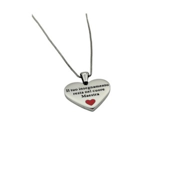 collana in acciaio maestra mod. accl9125 [6444045e]