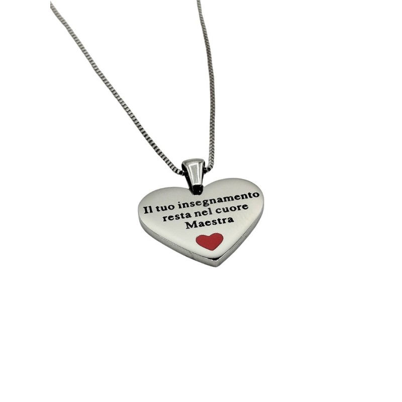 collana in acciaio maestra mod. accl9125 [6444045e]