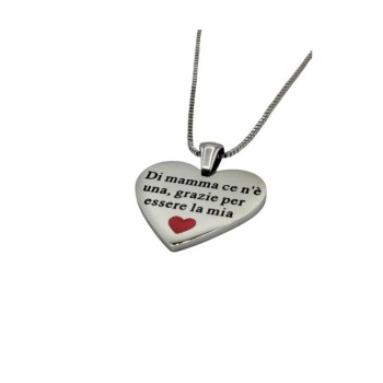 collana in acciaio mamma mod. accl9128 [6ca71476]