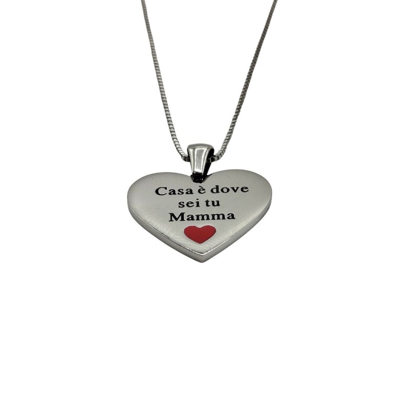 collana in acciaio mamma mod. accl9130 [12add52c]