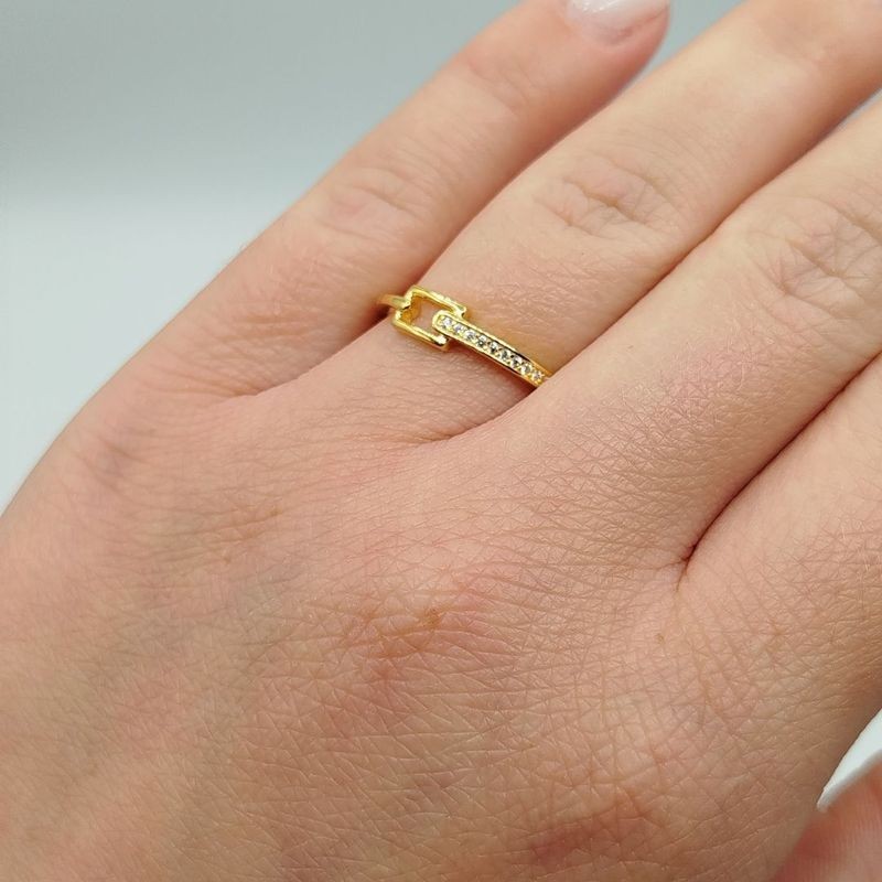 Anello con zirconi mod.67538 [0dc428bd]