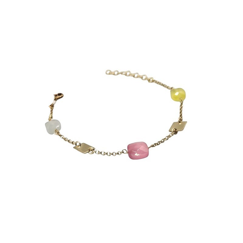bracciale in argento con pietre colorate mod. itaargbr1020 [9b081ea4]