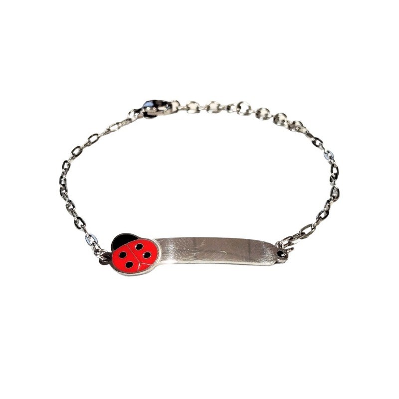 BR.IN ACCIAIO BIMBA PISTRA + COCCINELLA [67f2af53]