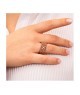 Anello piccolo placcato oro rosa a fascia larga con texture sferica e zirconi incastonatiMod.XAN226RP [cc0a4dcf]