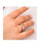 Anello grande placcato oro rosa a fascia con pavè di zirconi e fiore incastonato Mod.XAN227RG [2fa802d5]