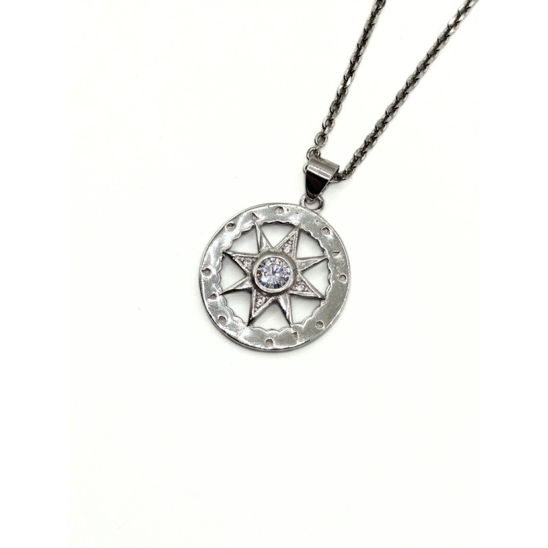 PD. ROSA DEI VENTI IN ARG E ZIRCONI MOD. 71501 [b4b67492]