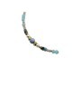 Collana in acciaio 316L con Swarovsky multi color Mod.CLD00033 [736a4575]