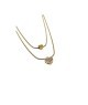 Collana in acciaio 316L  anallergico composta da 2 fili Mod.CLD00054 [1cd9aaaa]