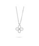 Collana girocollo con quadrifoglio pendente definito da zirconi Mod.XGR752 [03ae5c5d]